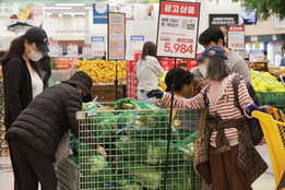 지난달 전체 생산자물가 내림세…농산물 물가 10.5 하락