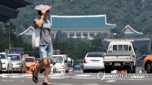 지난해 서울 지역의 폭염. [사진=연합뉴스]